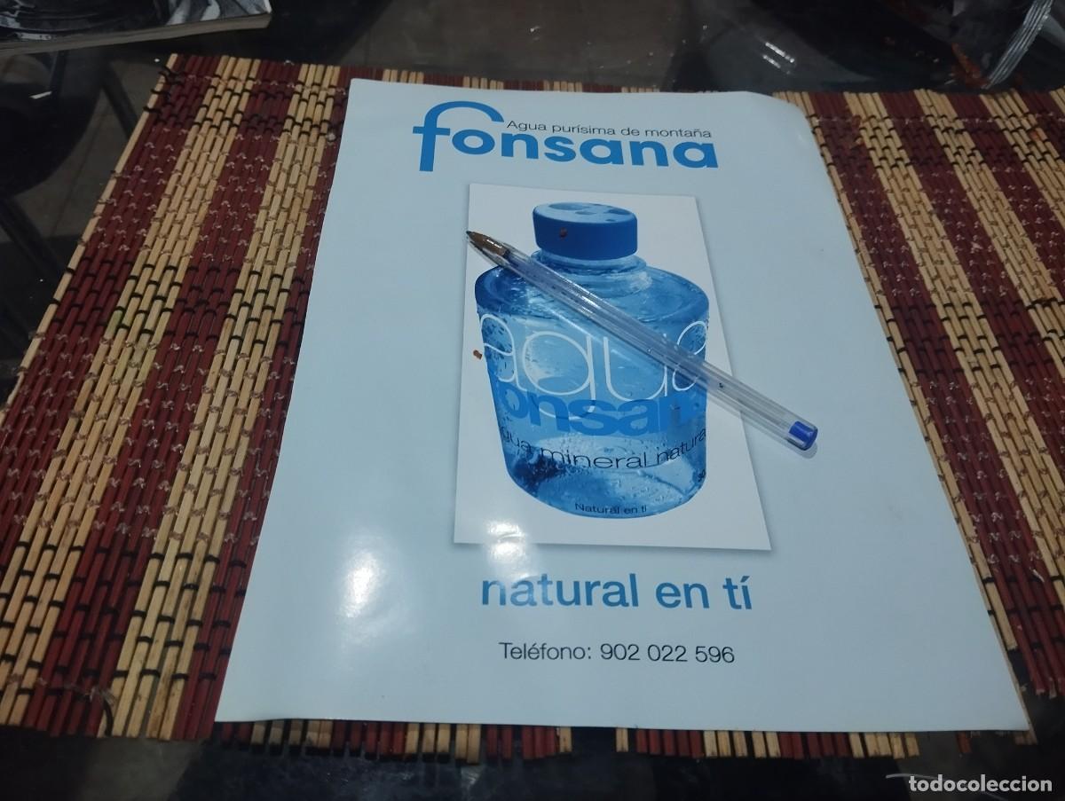 Werbekataloge: AGUA FONSANA REVERSO COCHE MERVEDES VIANO ANUNCIO PUBLICIDAD REVISTA