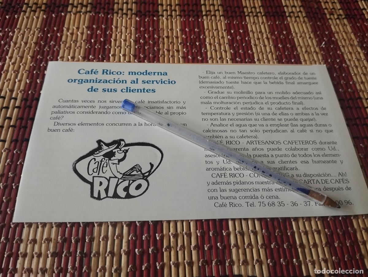 Werbekataloge: CAFE RICO PALMA DE MALLORCA ANUNCIO PUBLICIDAD REVISTA 1994