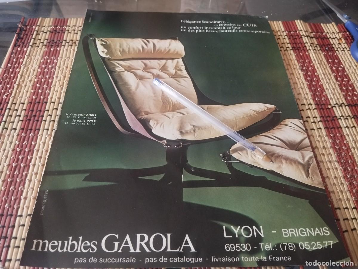 Werbekataloge: SILLA BUTACA MUEBLES ANTIGUOS FRANCIA PARIS ANUNCIO PUBLICIDAD REVISTA