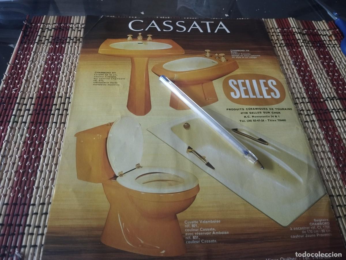 Werbekataloge: BA&Ntilde;OS CERAMICA SELLES ANTIGUOS FRANCIA PARIS ANUNCIO PUBLICIDAD REVISTA