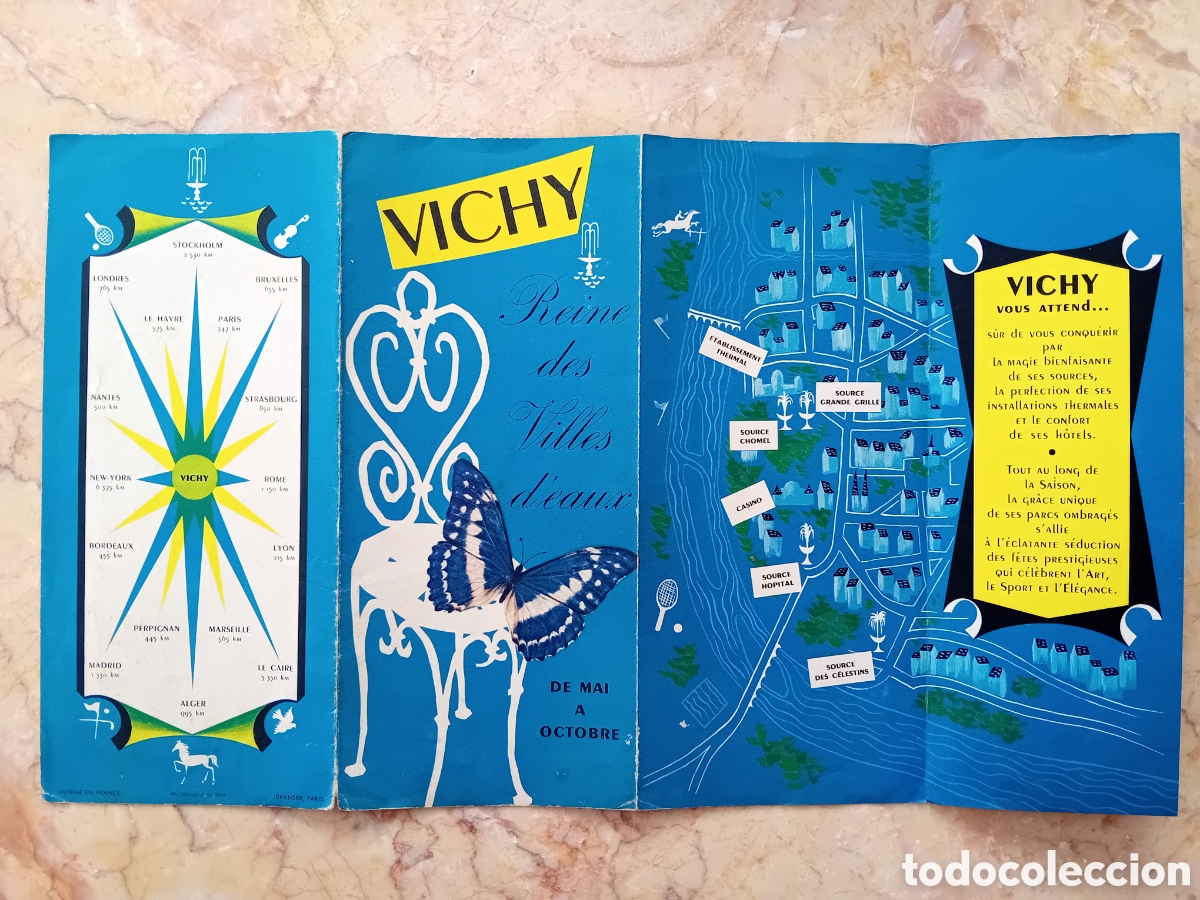 Cataloghi pubblicitari: Vichy balneario Reine des villas deaux