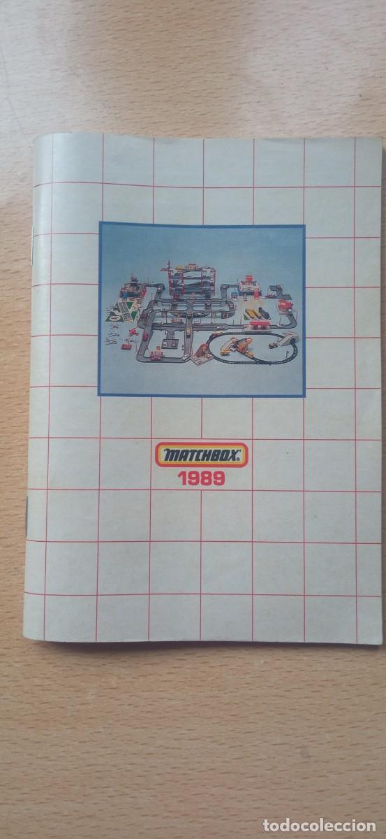 Cat&aacute;logos publicitarios: CATALOGO COCHES MATCHBOX 1989