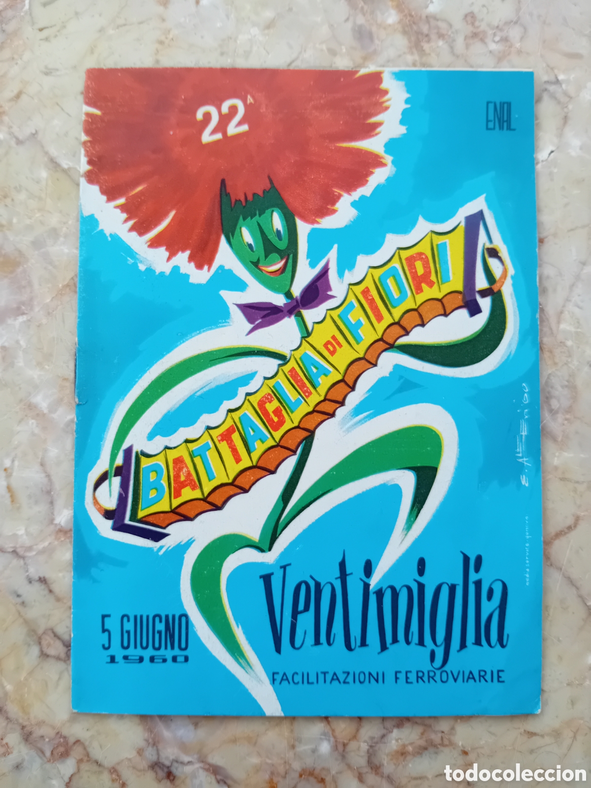 Cataloghi pubblicitari: Librito cat&aacute;logo Batagglia di fiora a&ntilde;o 1960