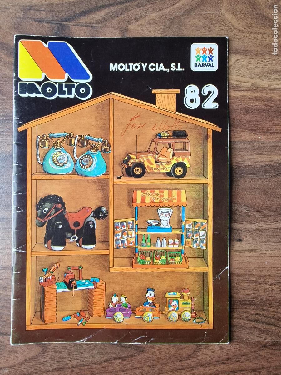 Cat&aacute;logos publicitarios: CAT&Aacute;LOGO JUGUETES MOLT&Oacute; 1982 - Foto 4