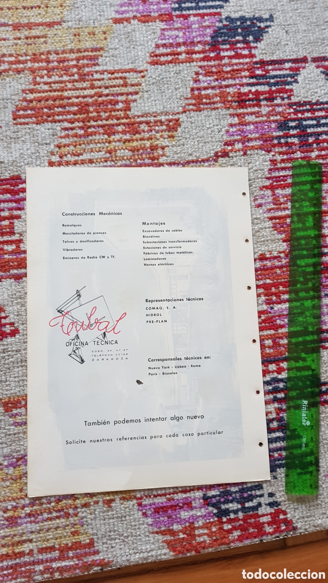 Cataloghi pubblicitari: Catalogo oficina T&eacute;cnica Toubal