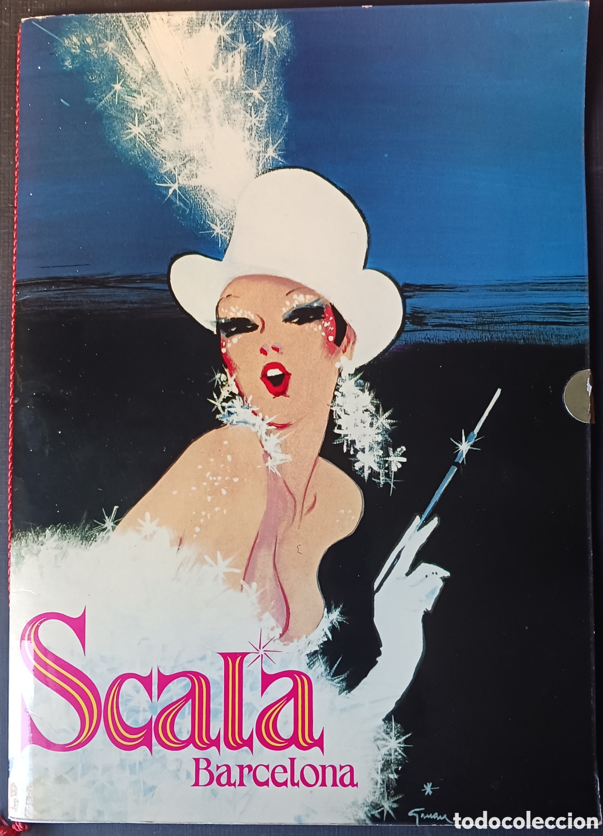 Cat&aacute;logos publicitarios: Teatro Scala Barcelona. Libreto del espectaculo . 21 x 29.50 cms. 1 hojas + cubierta. Vell i Bell