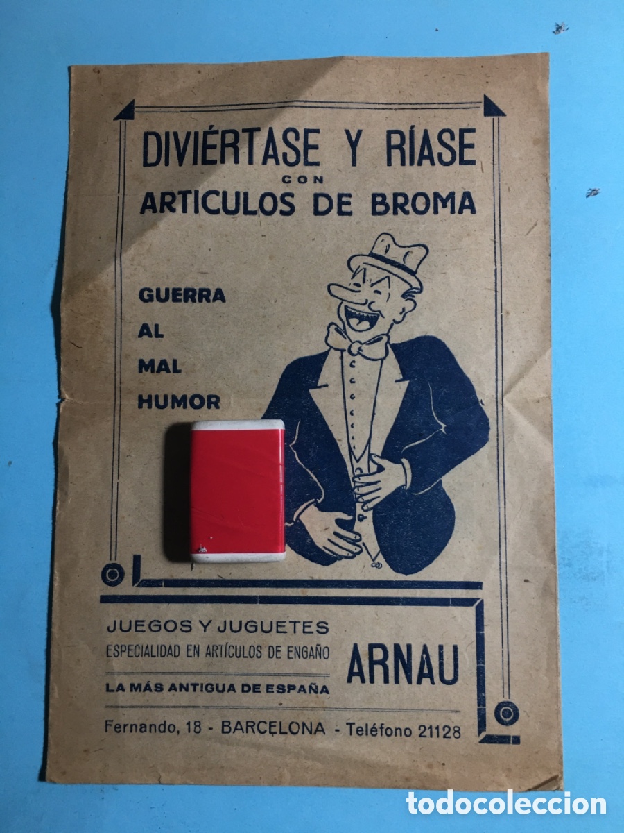 Werbekataloge: ANTIGUO CAT&Aacute;LOGO DE LA CASA ARNAU DE BARCELONA ART&Iacute;CULOS BROMA DESCRIPCI&Oacute;NES