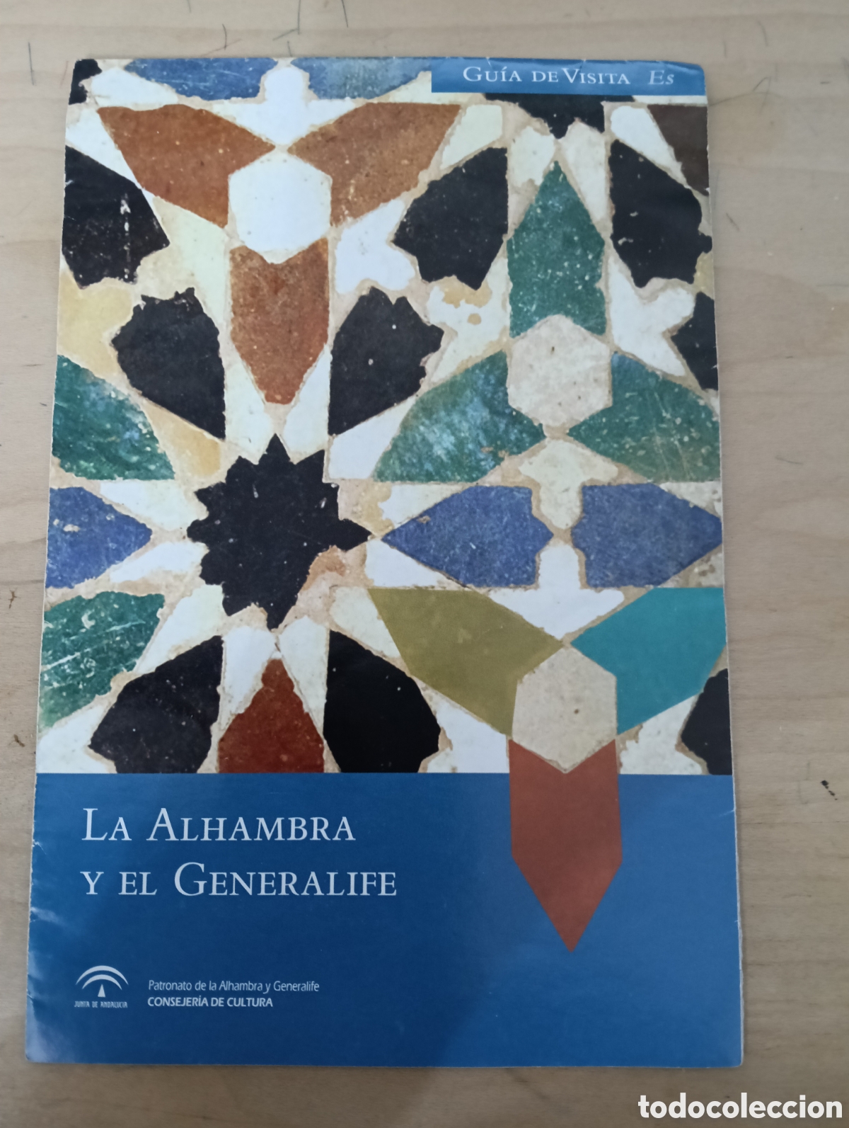 Cat&aacute;logos publicitarios: Guia de visita de la Alhambra