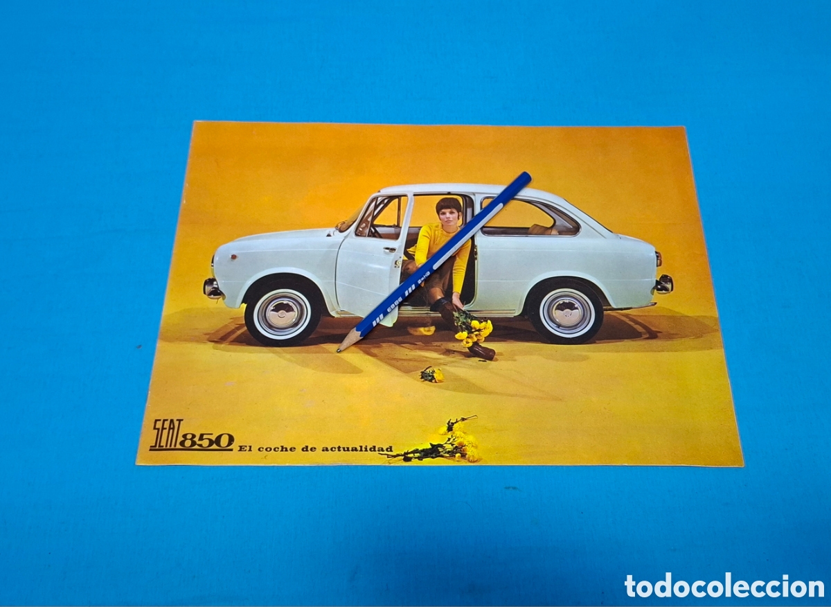 Werbekataloge: CAT&Aacute;LOGO SEAT 850 - EL COCHE DE ACTUALIDAD