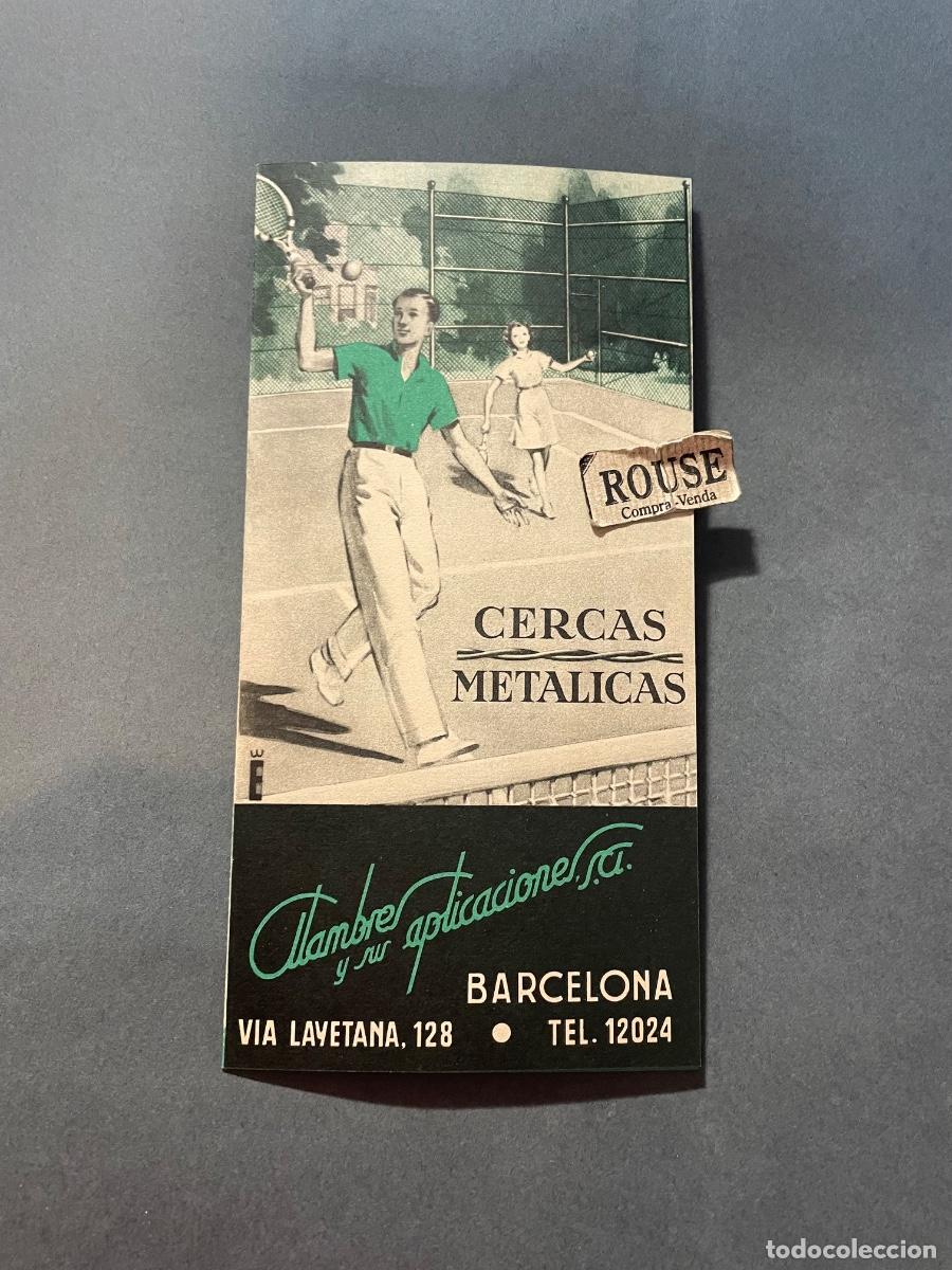 Cat&aacute;logos publicitarios: ANTIGUO CATALOGO - ALAMBRES Y SUS APLICACIONES AYSA C. VIA LAYETANA 128 BARCELONA