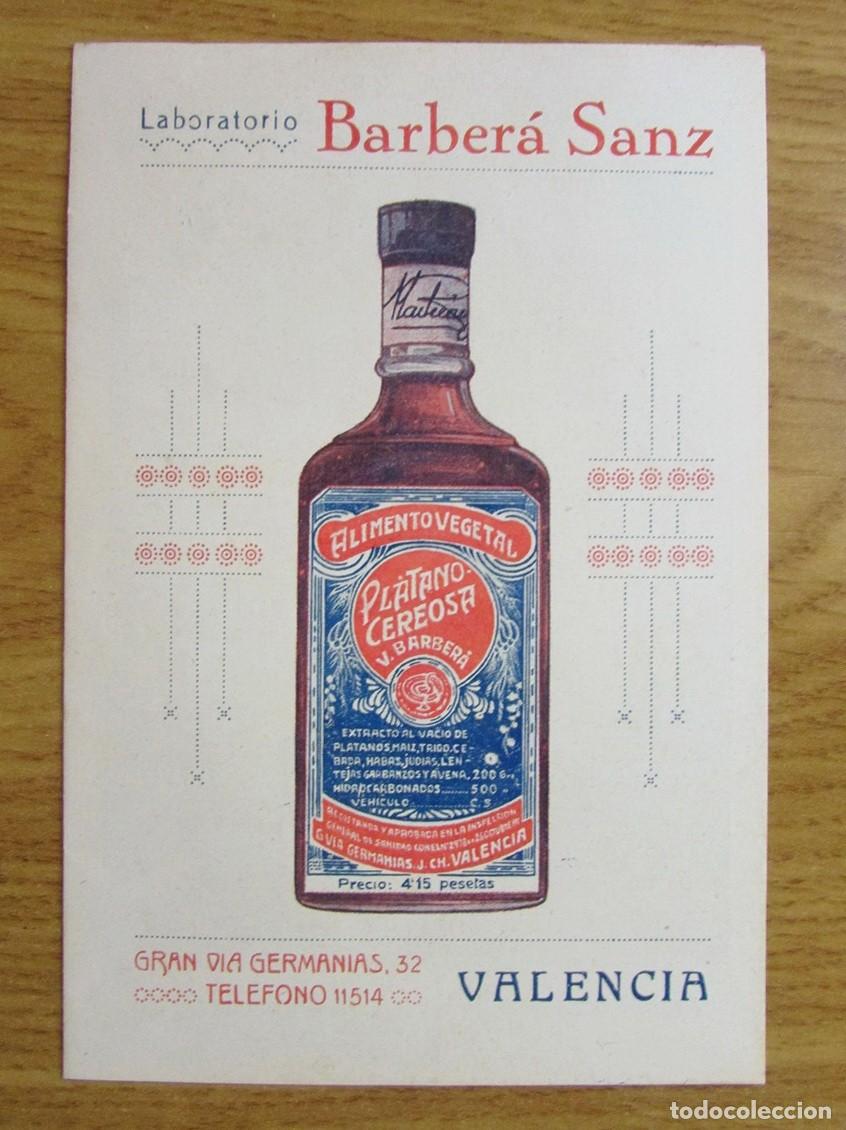 Cat&aacute;logos publicitarios: PUBLICIDAD MEDICINA FARMACIA 1932. BARBERA SANZ. PL&Aacute;TANO-CEREOSA. LACTOSEPTOL 4 P&Aacute;GS
