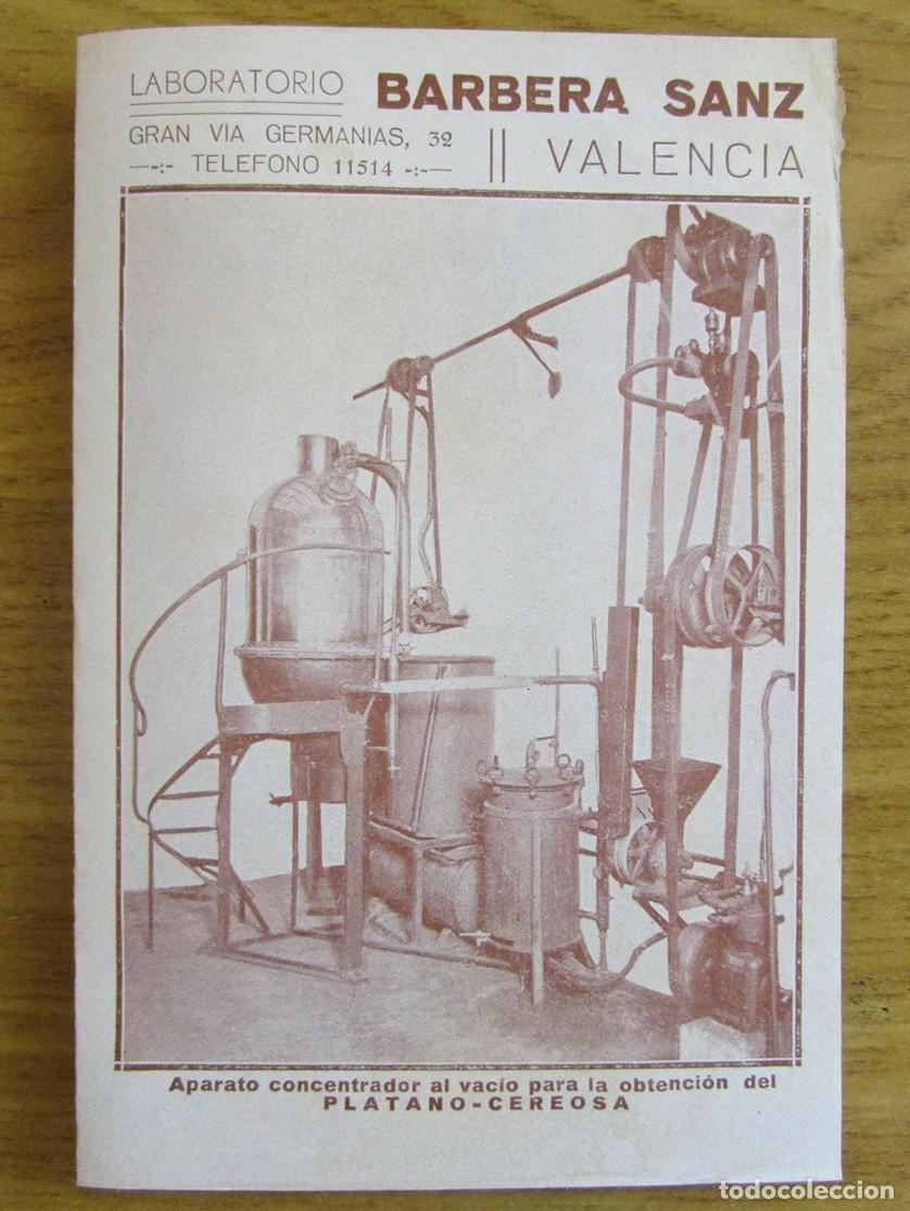 Cat&aacute;logos publicitarios: PUBLICIDAD MEDICINA FARMACIA 1932. BARBERA SANZ. PL&Aacute;TANO-CEREOSA. LACTOSEPTOL 4 P&Aacute;GS