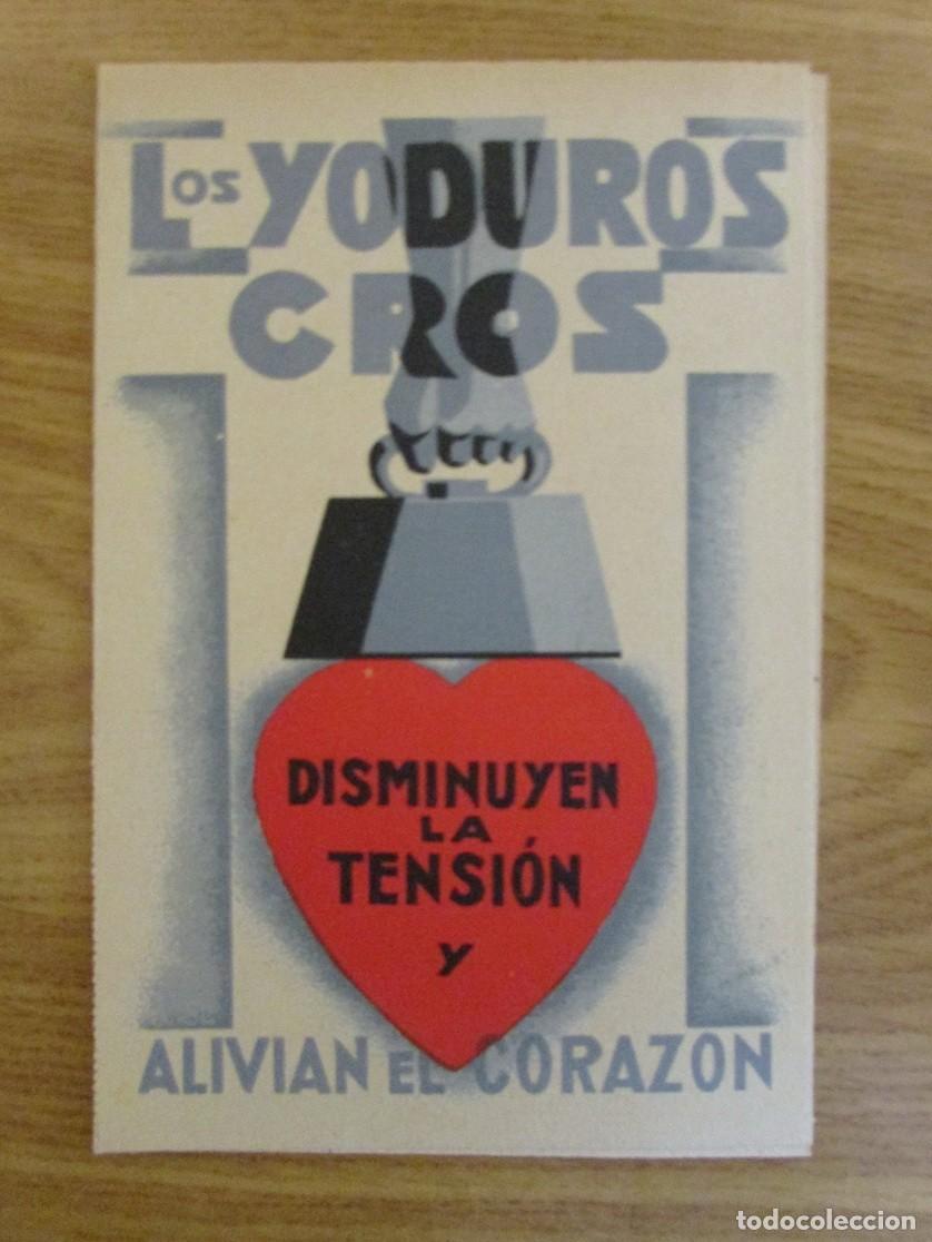 Cat&aacute;logos publicitarios: PUBLICIDAD MEDICINA FARMACIA 1931. YODUROS CROS. BOIZOT. 18 X 12 CM. CON IMPRESO DE MUESTRA