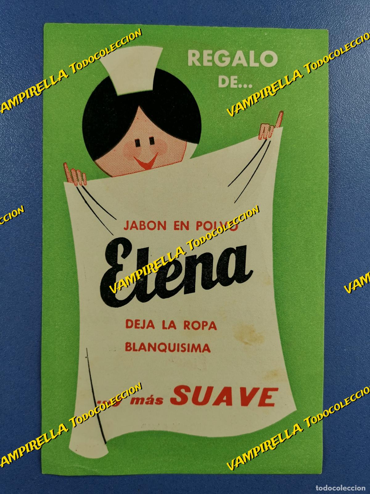Cat&aacute;logos publicitarios: PUBLICIDAD: ELENA - JABON EN POLVO - VALE GRATIS POR UN PAQUETE DE ELENA - CAMP VILAFRANCA PENEDES