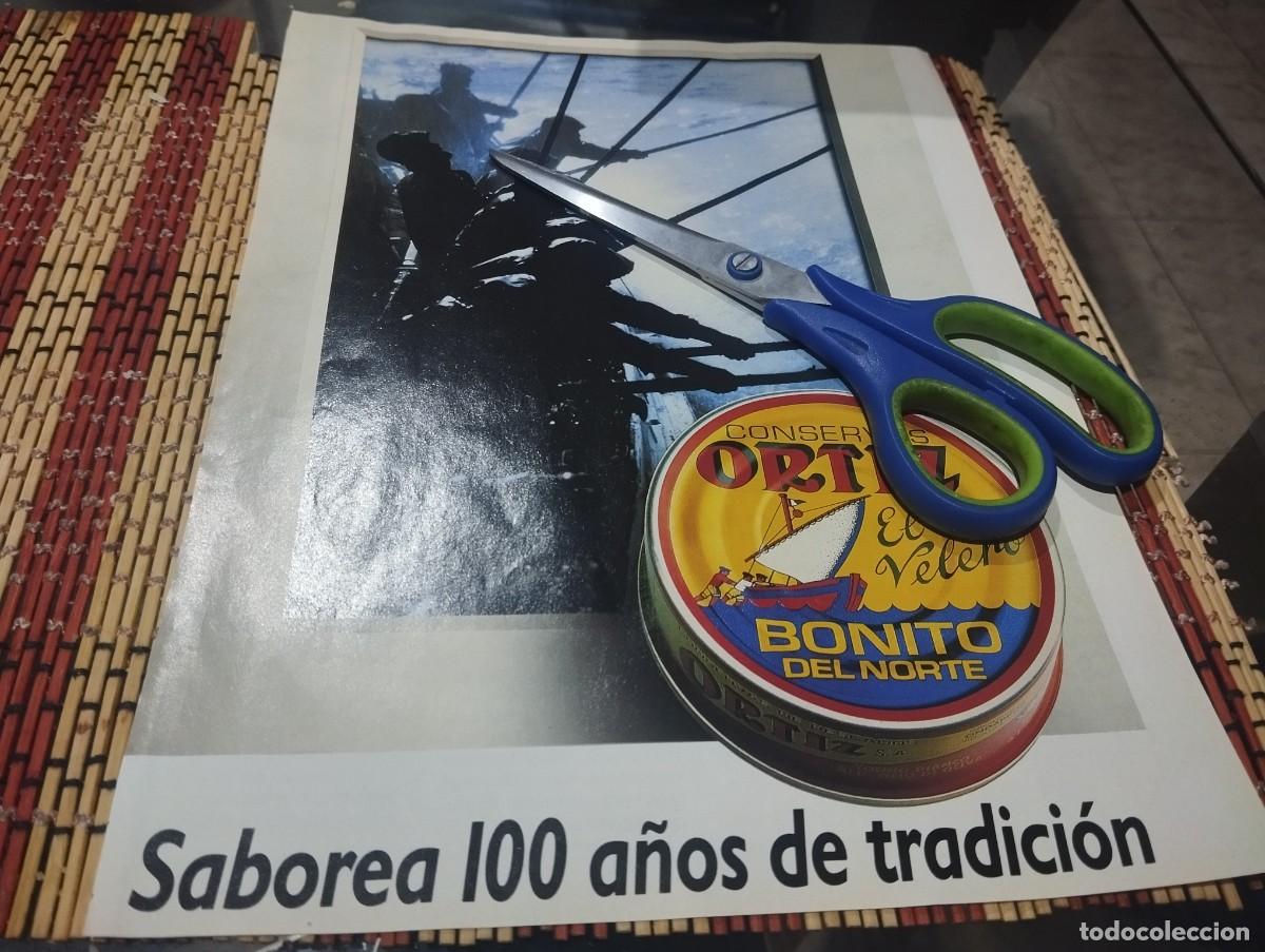 Cat&aacute;logos publicitarios: CONSERVAS ORTIZ EL VELERO BONITO DEL NORTE ANUNCIO PUBLICIDAD REVISTA