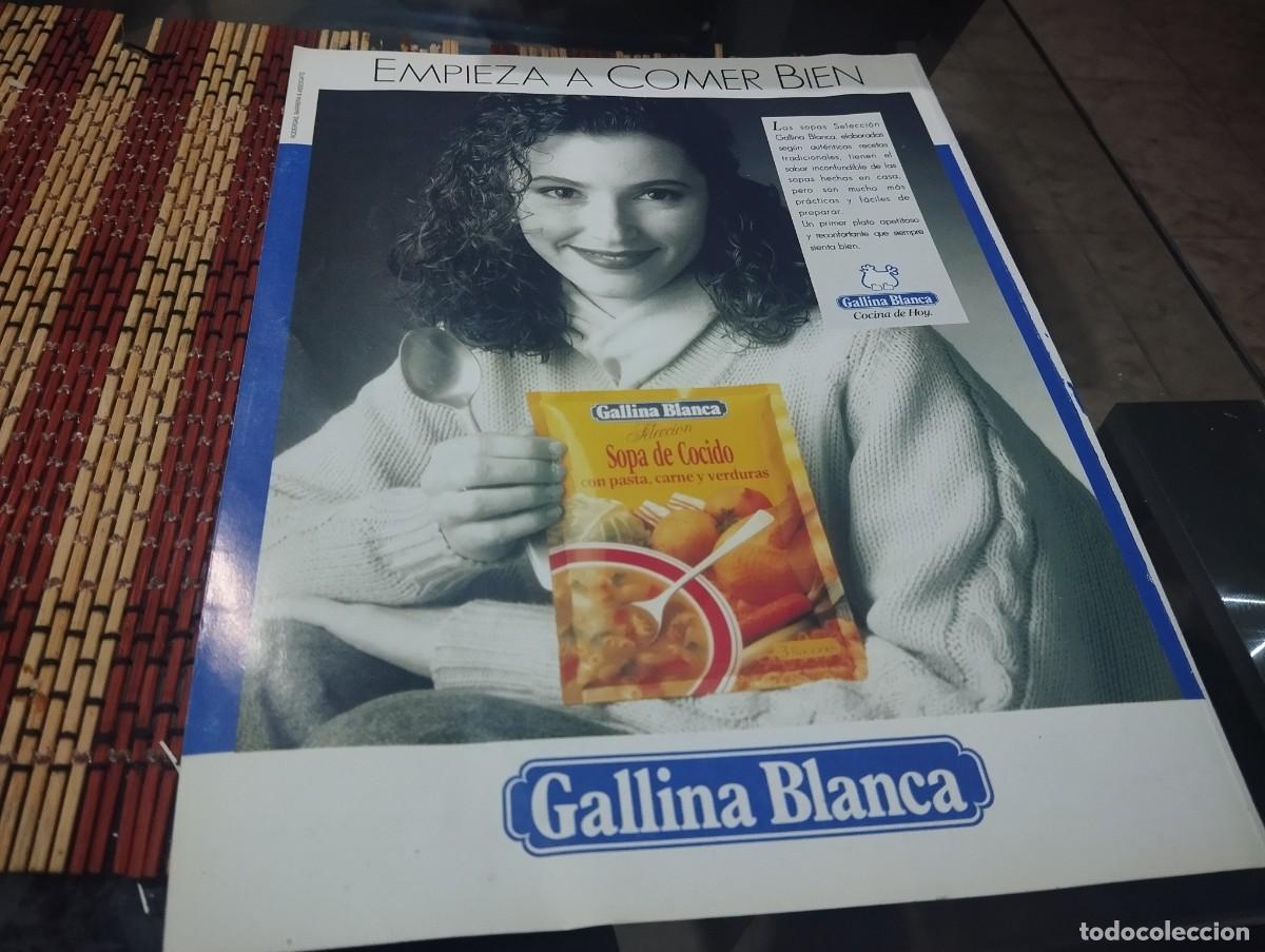 Cat&aacute;logos publicitarios: SOPA DE COCIDO GALLINA BLANCA ANUNCIO PUBLICIDAD REVISTA