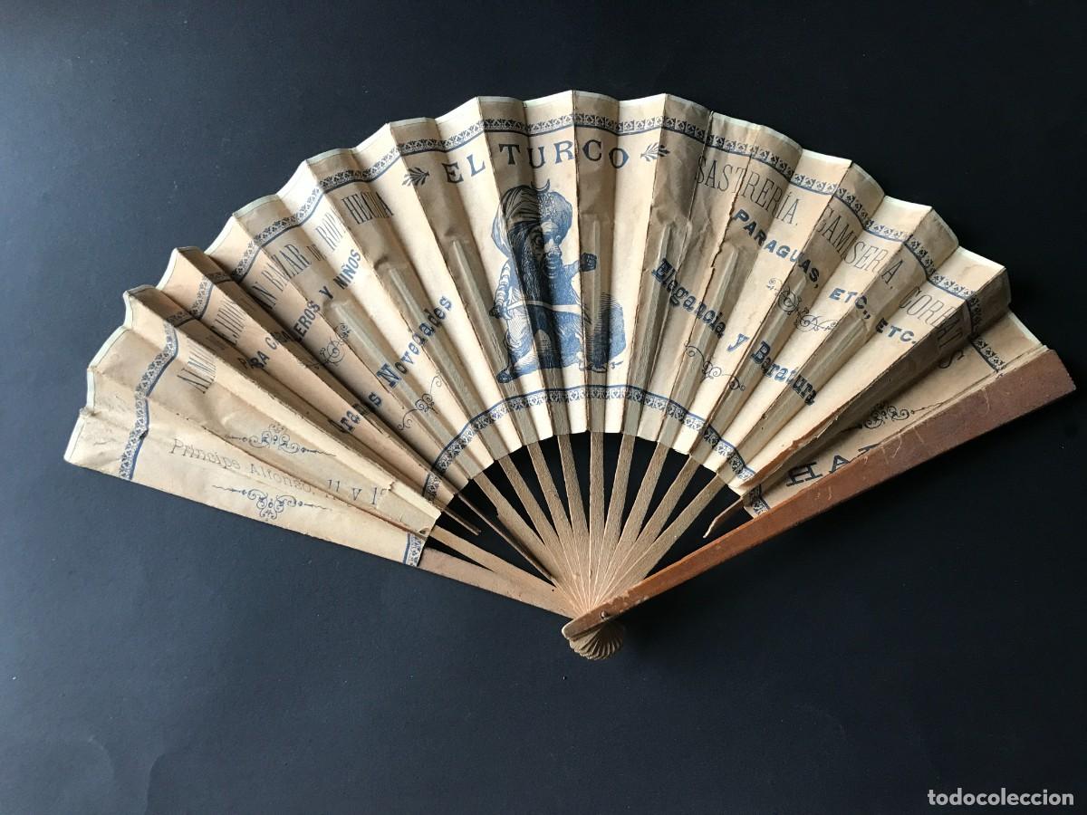 Cat&aacute;logos publicitarios: Abanico madera y papel publicidad &rdquo;Habana&rdquo;
