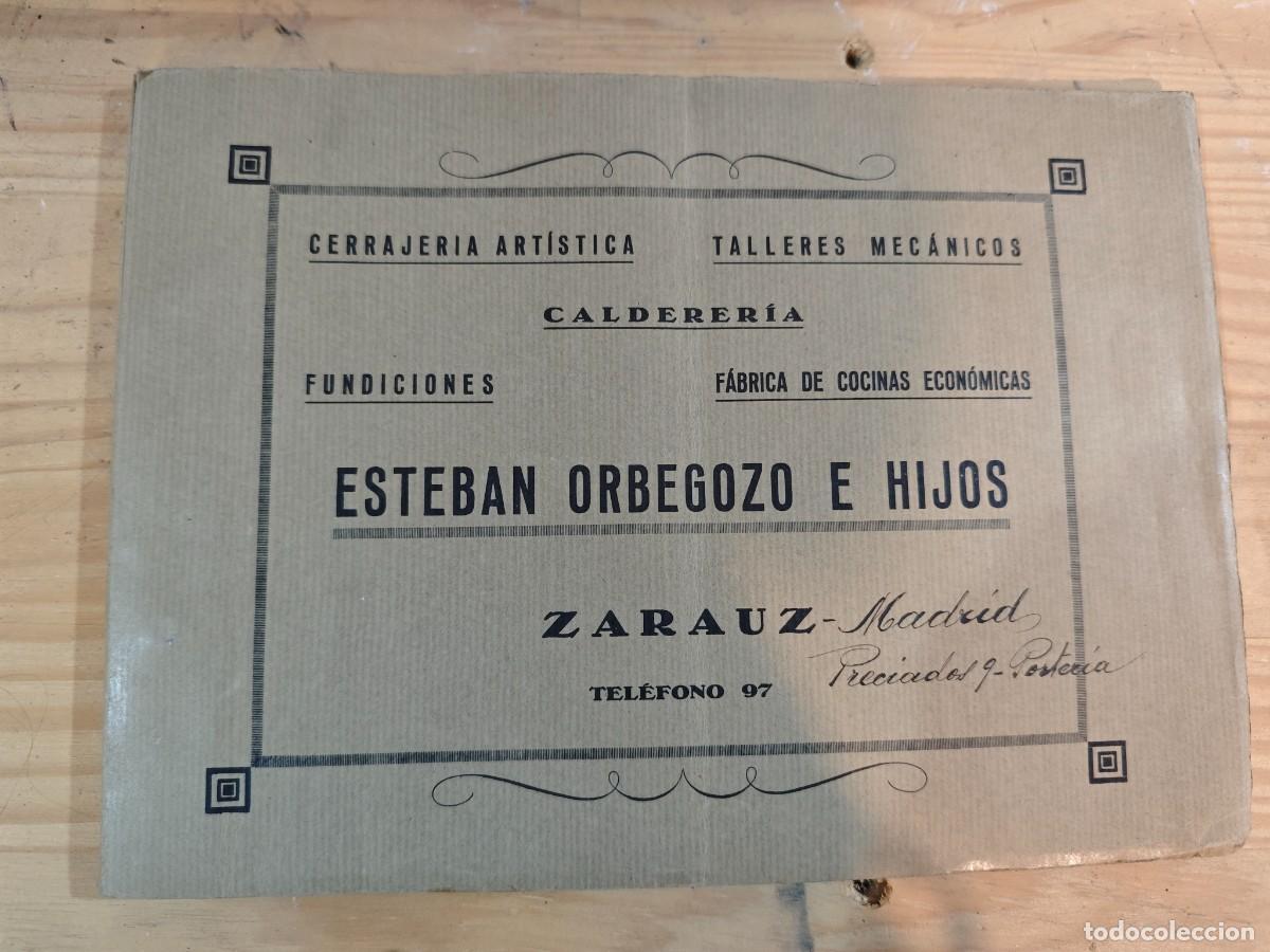 Cat&aacute;logos publicitarios: Esteban orbegozo cerrajer&iacute;a art&iacute;stica y cocinas cat&aacute;logo antiguo