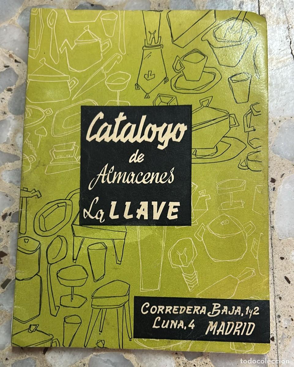 Cat&aacute;logos publicit&aacute;rios: CATALOGO DE ALMACENES LA LLAVE MADRID