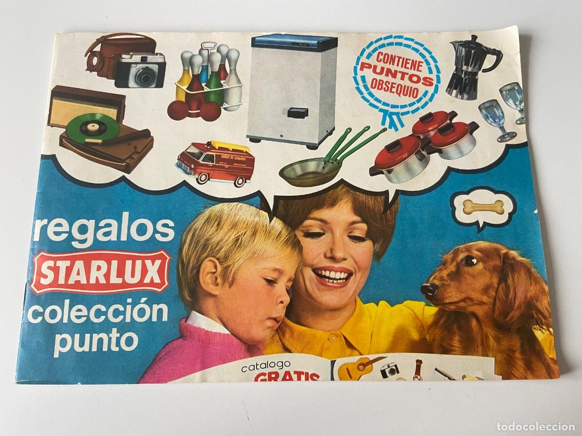 Cat&aacute;logos publicitarios: 253-23. Cat&aacute;logo y &aacute;lbum de puntos Starlux. Con bastantes puntos 70s.