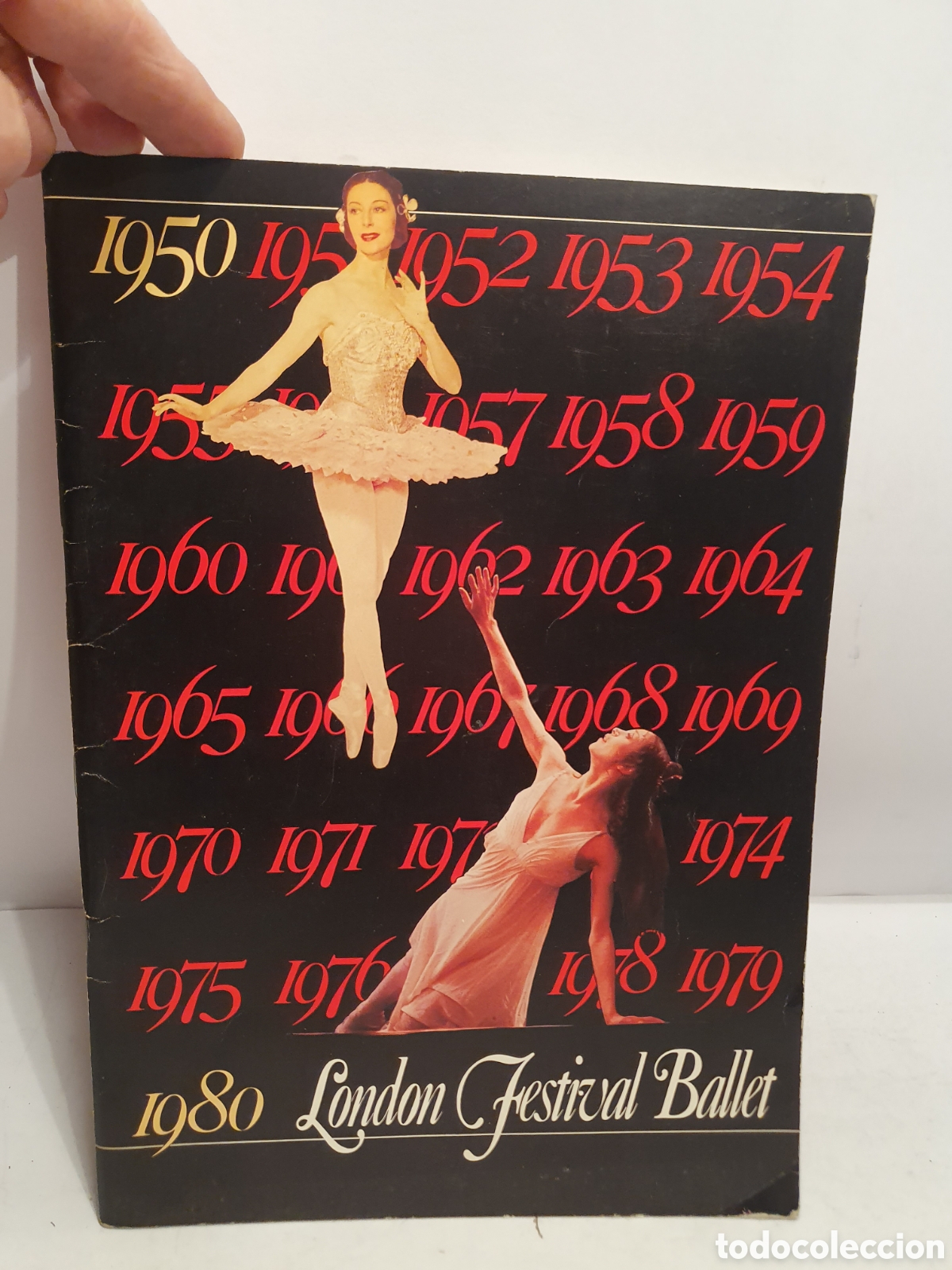 Cat&aacute;logos publicitarios: LONDON FESTIVAL BALLET. 1980. PROGRAMA DE TEMPORADA