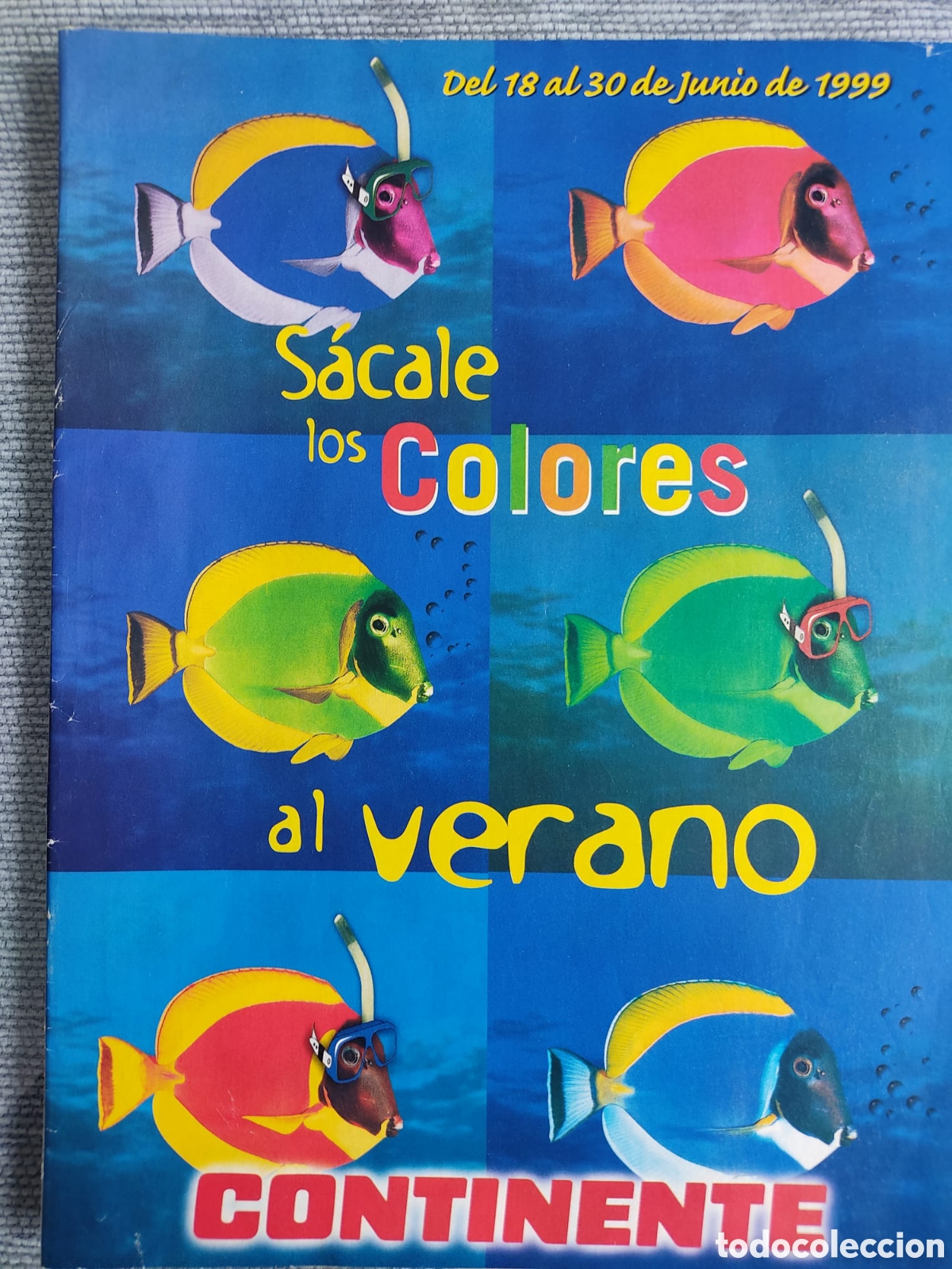 Cat&aacute;logos publicitarios: Folleto publicitario Continente a&ntilde;o 1999