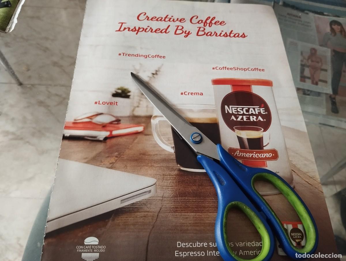 Cat&aacute;logos publicitarios: NESCAFE AZERA AMERICANO ANUNCIO PUBLICIDAD REVISTA