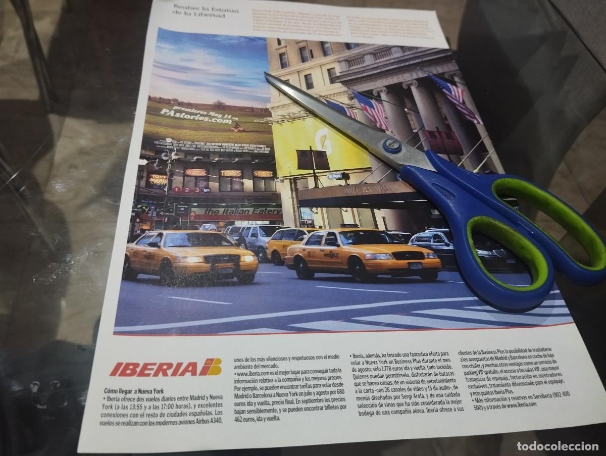 Cat&aacute;logos publicitarios: LINEAS AEREAS IBERIA ANUNCIO PUBLICIDAD REVISTA 2005