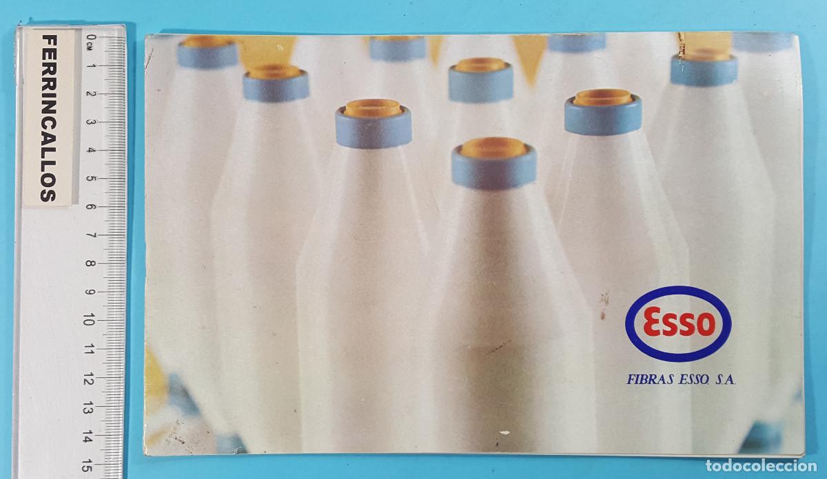 Werbekataloge: CAT&Aacute;LOGO FOLLETO FIBRAS ESSO 1968 12 P&Aacute;GINAS