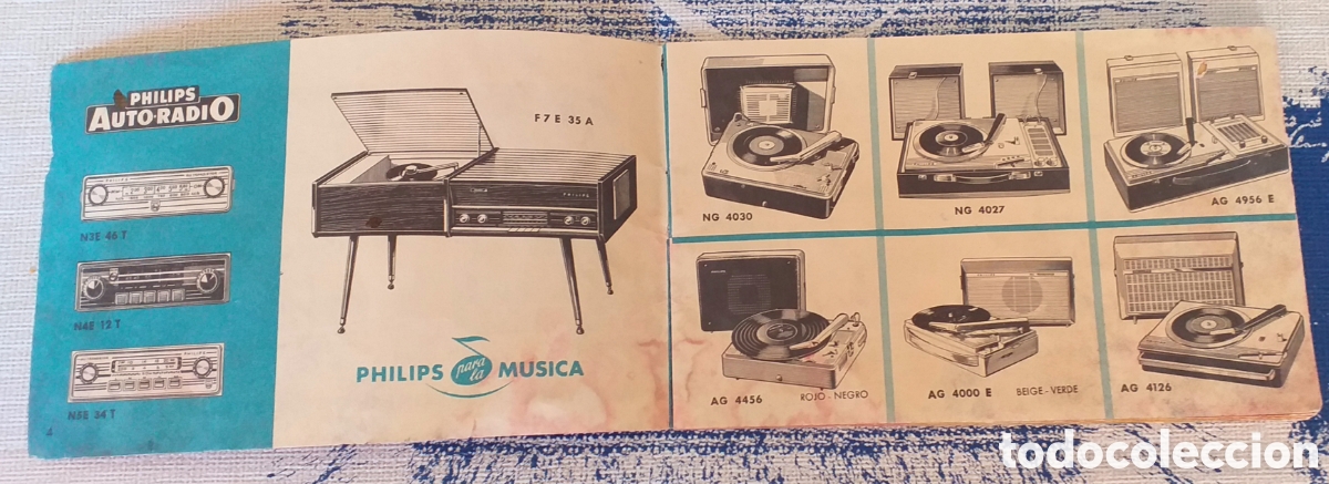Catalogues publicitaires: CATALOGO AUTO-RADIO PHILIPS