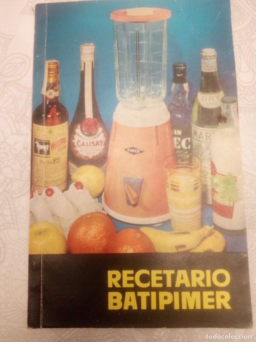 Cataloghi pubblicitari: Libro Recetario Batipimer