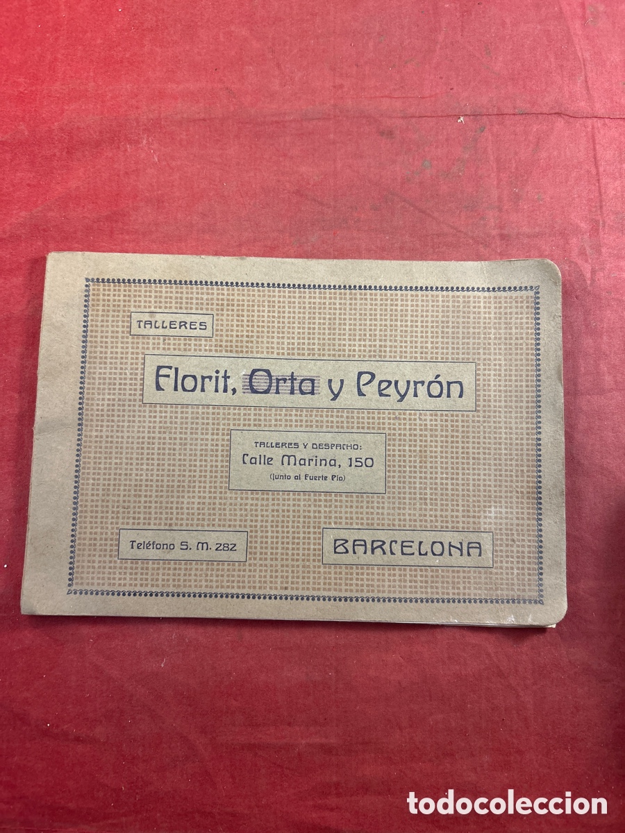 Cat&aacute;logos publicitarios: TALLERES FLORIT ORTA Y PEYRON BARCELONA