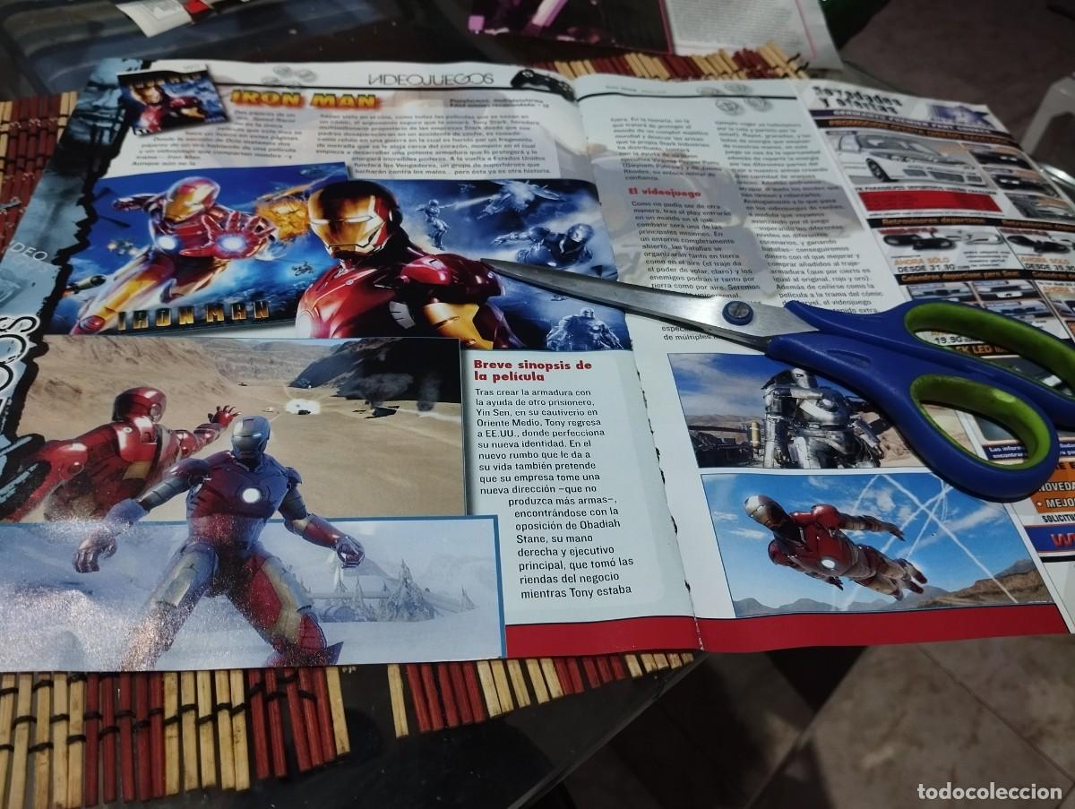 Werbekataloge: IRON MAN VIDEOJUEGO RECORTE REVISTA 2008