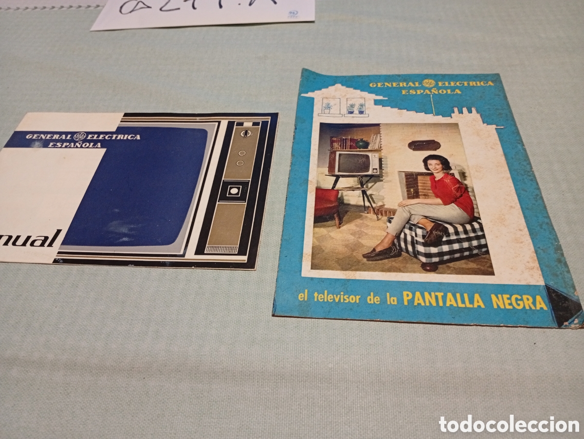 Werbekataloge: General el&eacute;ctrica espa&ntilde;ola, manual