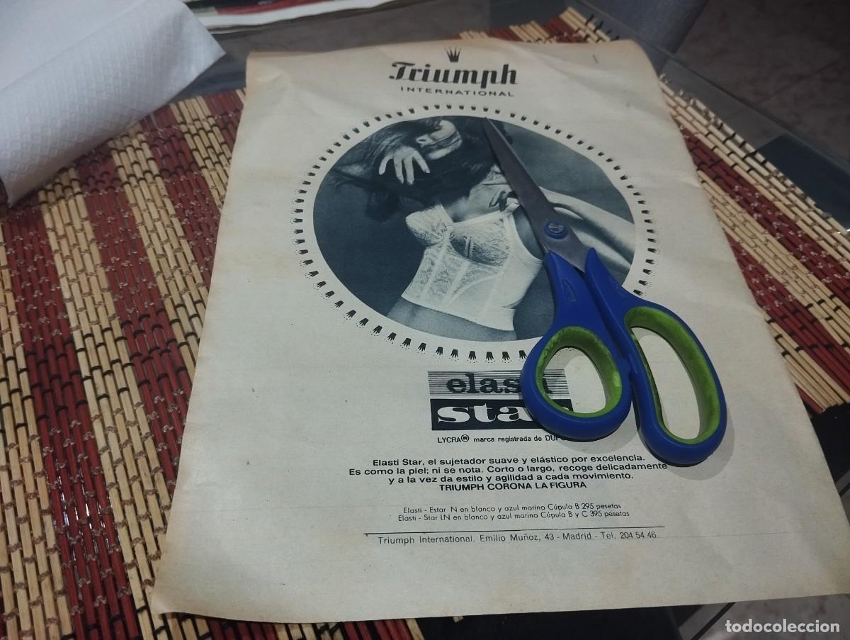 Werbekataloge: TRIUMPH ELASTI STAR SUJETADOR CORS&Eacute; ROPA INTERIOR INTIMA REVERSO GINA LOLLOBRIGIDA PREMIO 1967