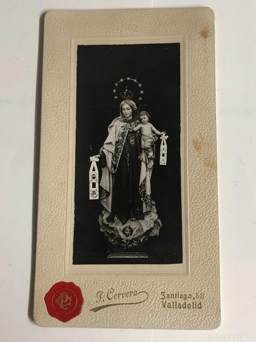Catalogues publicitaires: FOTO ANTIGUA DE LA VIRGEN DE P. CARRION VALLADOLID-CAJ-DOC-N&ordm;-1