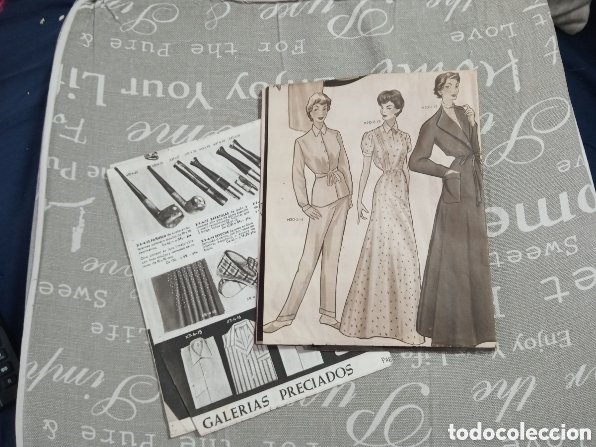 Catalogues publicitaires: 2 Folletos antiguos de publicidad de El Corte Ingl&eacute;s a&ntilde;os 50-60