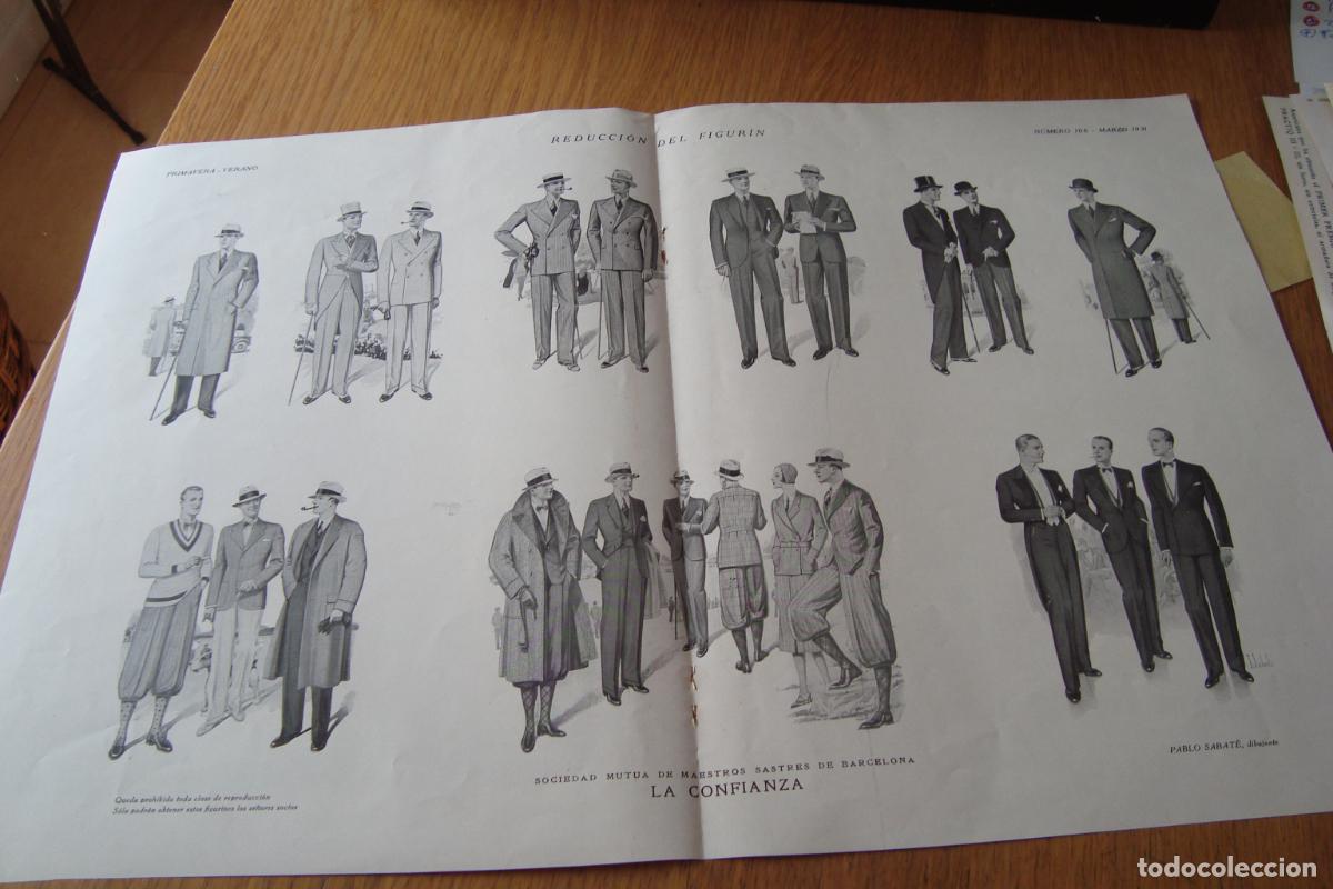 Catalogues publicitaires: ANTIGUA PUBLICIDAD TRAJES FIGURINES LA CONFIAZA PABLO SABATE DIBUJANTE - TORMO GURGUI MIRALLES- FERM