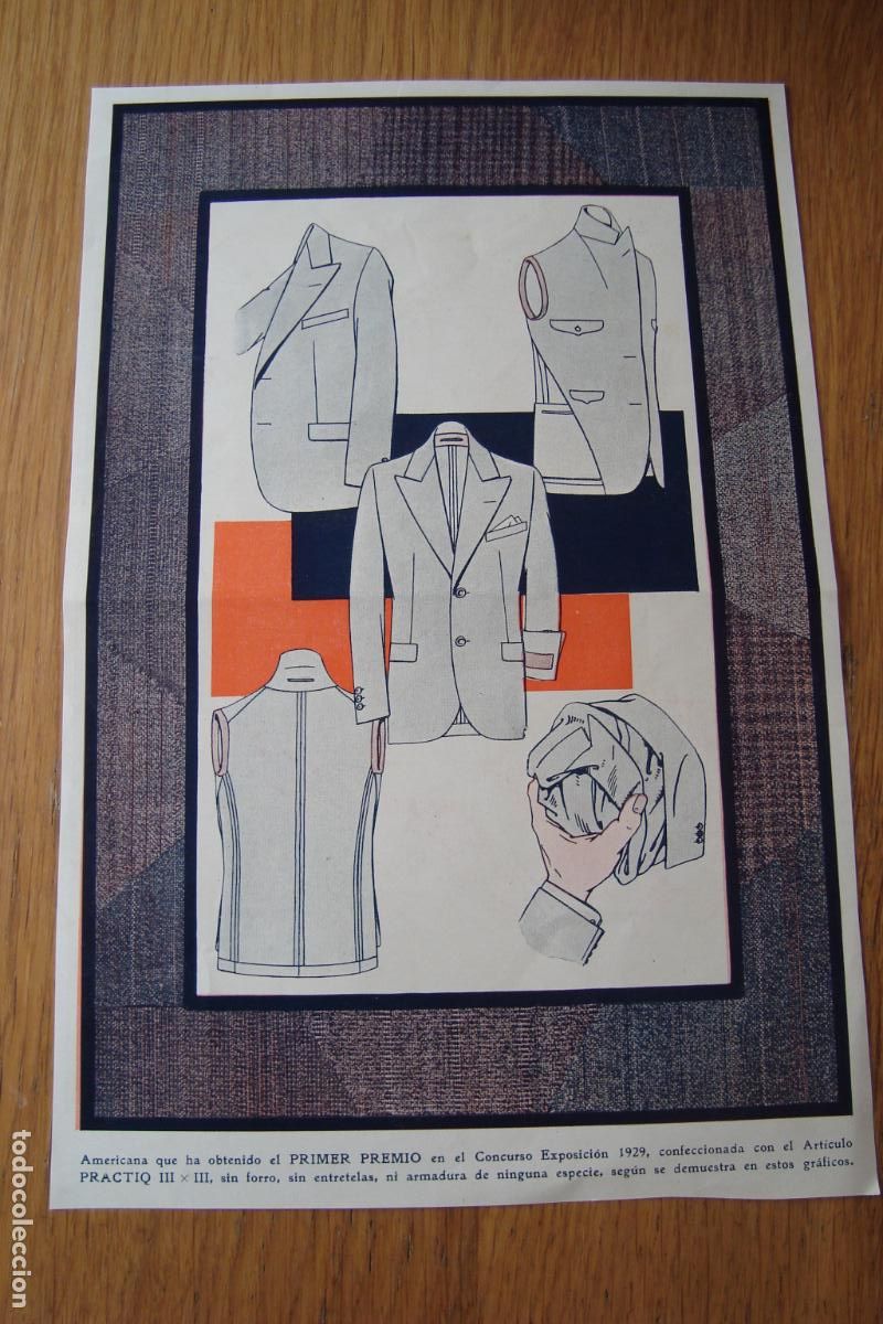 Advertising Catalogs: ANTIGUA PUBLICIDAD PRIMER PREMIO AMERICANA CONCURSO EXPOSICION 1929 - SUC. PALLARES DEU SABADELL