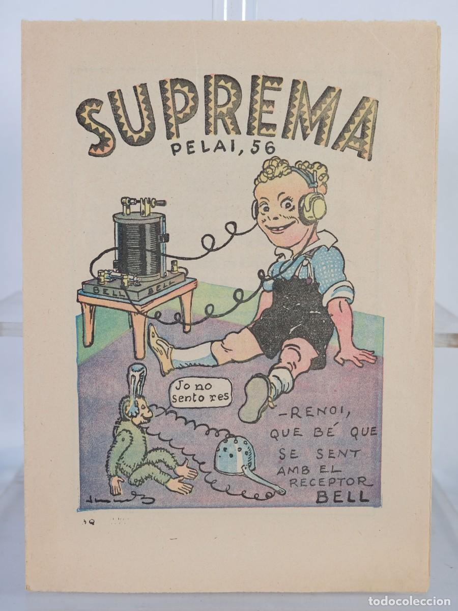 Werbekataloge: P&aacute;ginas de publicidad a&ntilde;os 20 Suprema Pelai, 56...