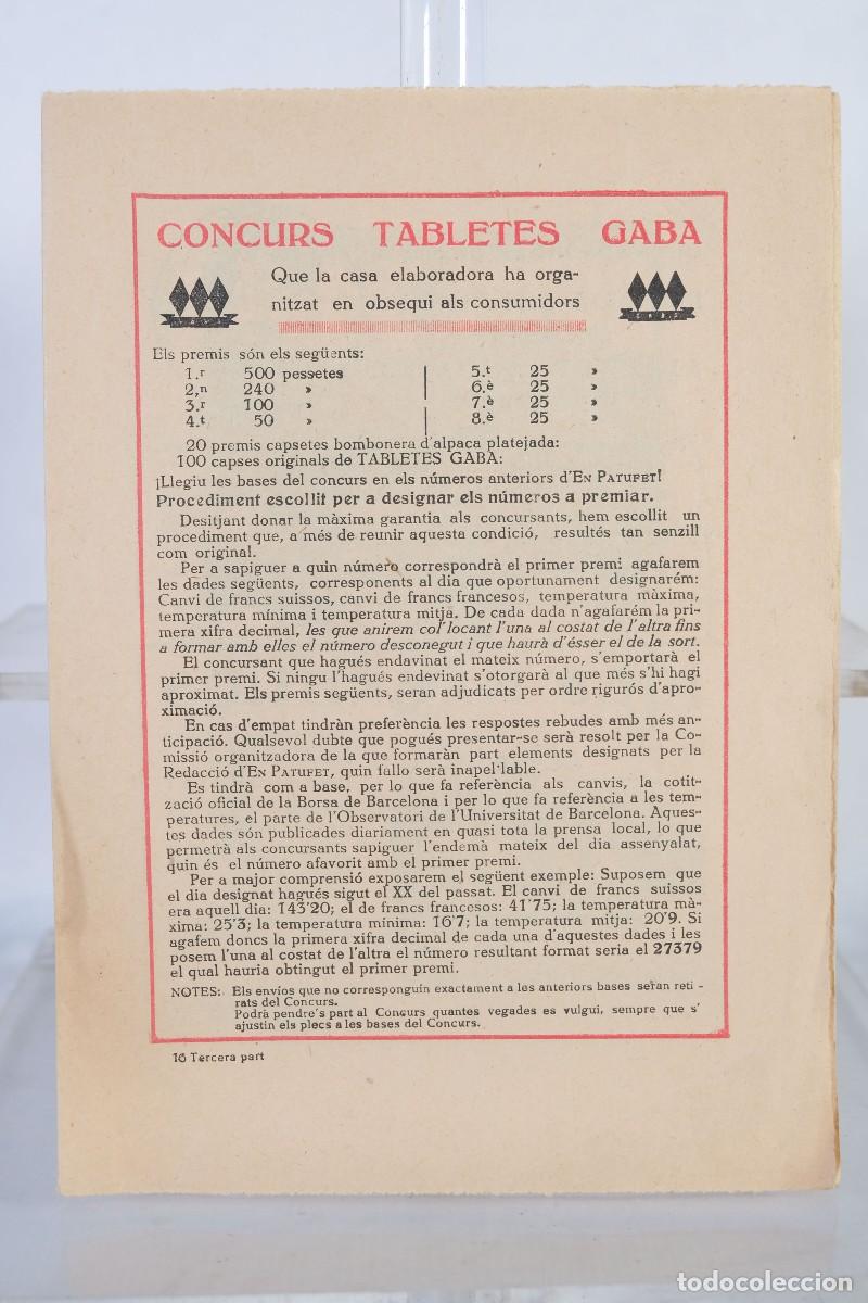 Werbekataloge: P&aacute;ginas de publicidad a&ntilde;os 20 Concurs tabletes Gaba...
