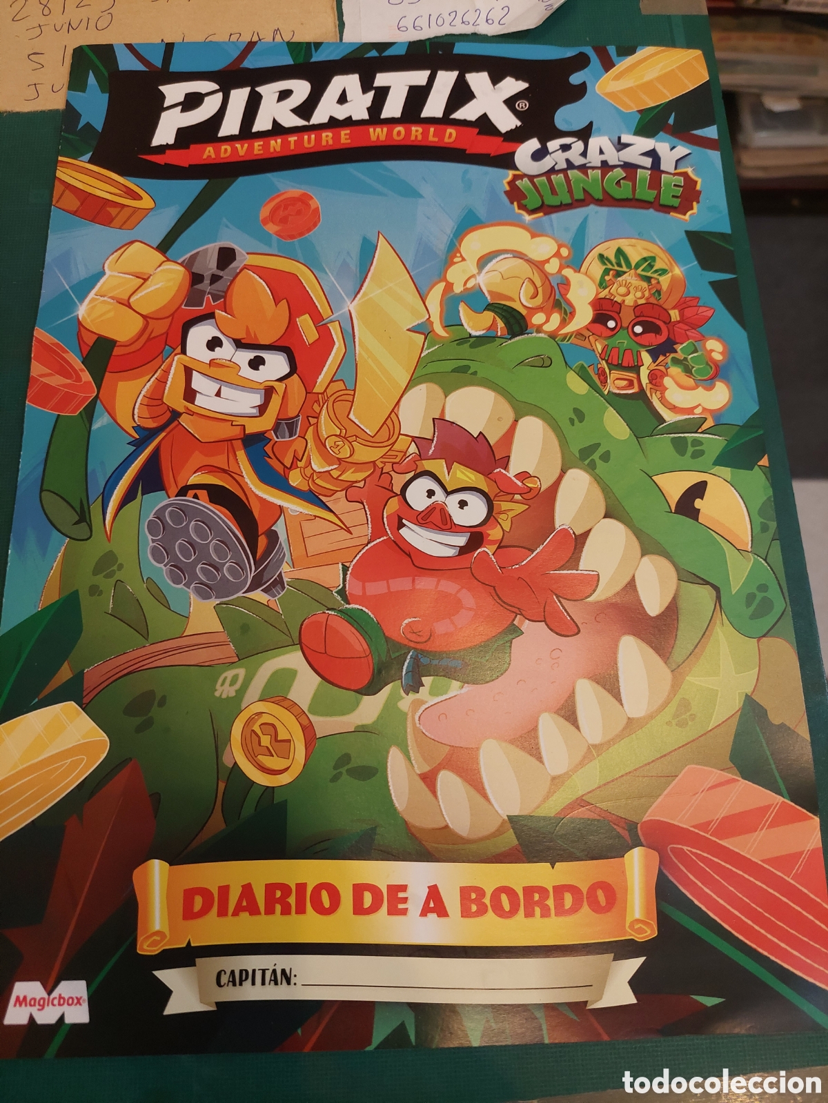 Advertising Catalogs: CAT&Aacute;LOGO PIRATIX CRAZY JUNGKE DIARIO DE A BORDO MAGICBOX