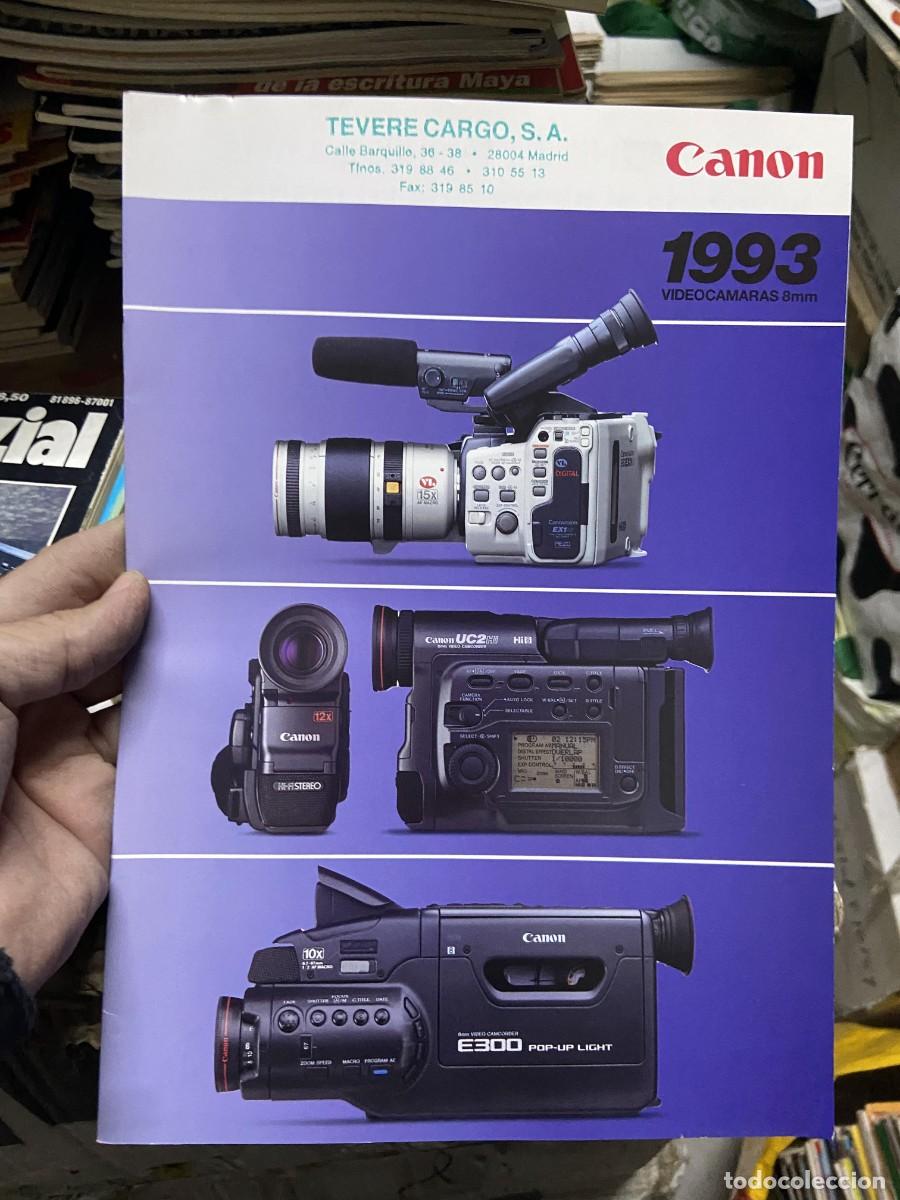 Advertising Catalogs: REVISTA CATALOGO GUIA CANON 93 1993 CAMARAS DE VIDEO