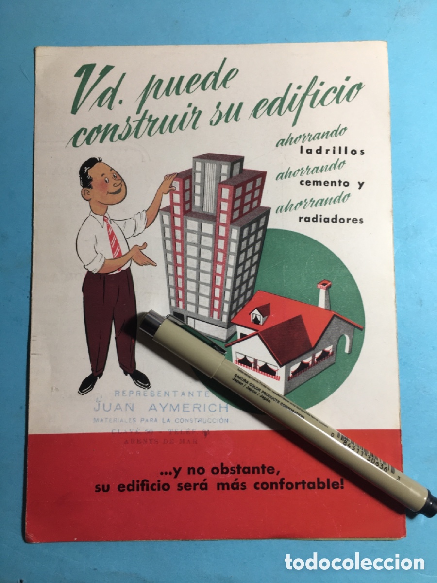 Catalogues publicitaires: 69/70&iquest;? ARENYS DE MAR JUAN AYMERICH REPRESENTANTE AISLAR T&Eacute;RMICO VIVIENDAS CONFORT Y ECONOM&Iacute;A