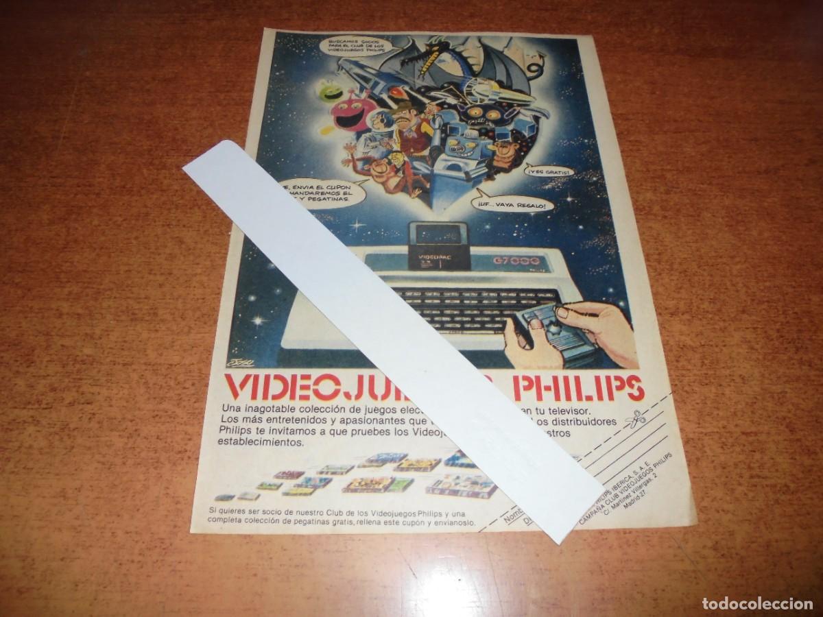 Catalogues publicitaires: PUBLICIDAD 1983: VIDEO JUEGOS PHILIPS
