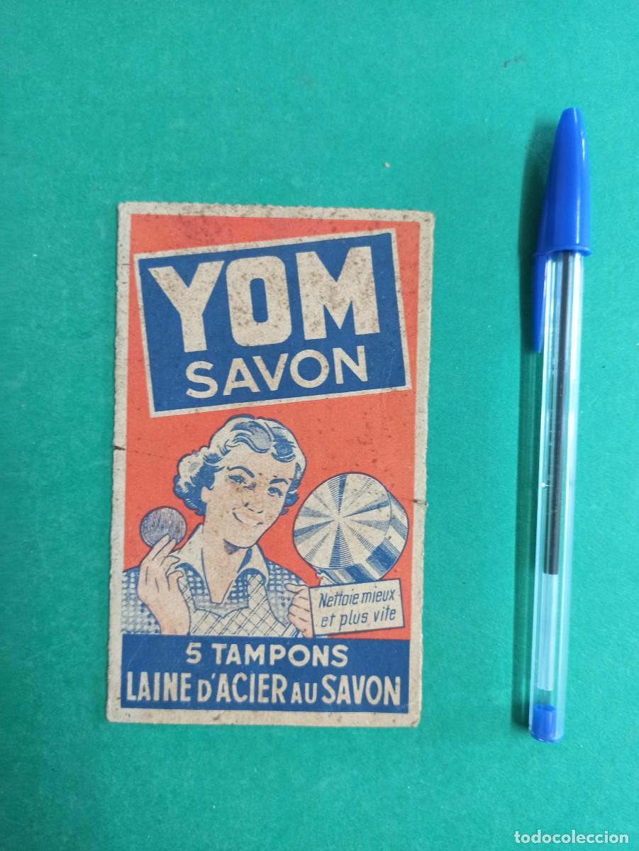 Catalogues publicitaires: Antigua publicidad Yom Savon. Lana de acero con jab&oacute;n.