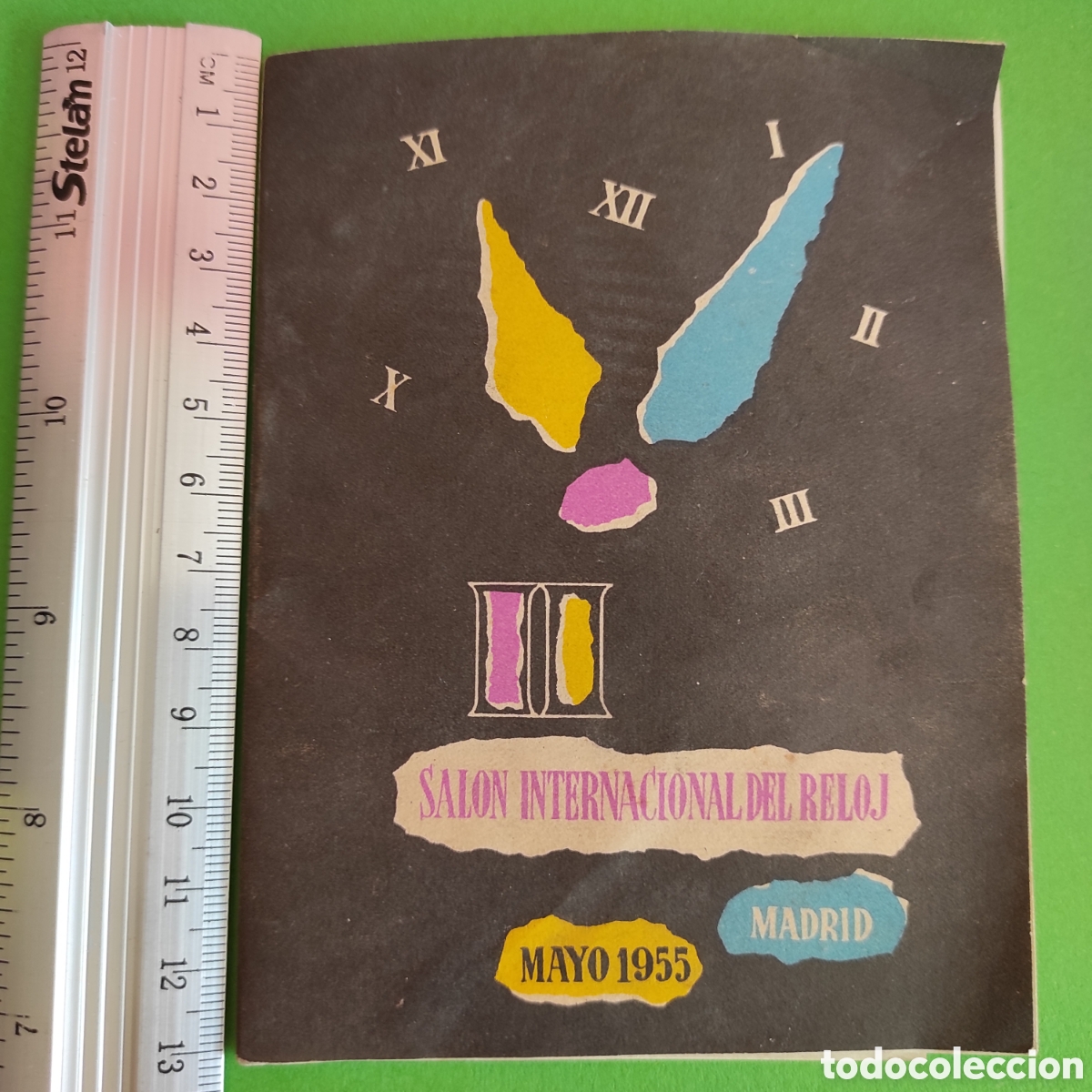 Catalogues publicitaires: FOLLETO SALON INTERNACIONAL DEL RELOJ. MADRID 1955. CON PUBLICIDAD. ZENITH. OMEGA. ROLEX. MONES...