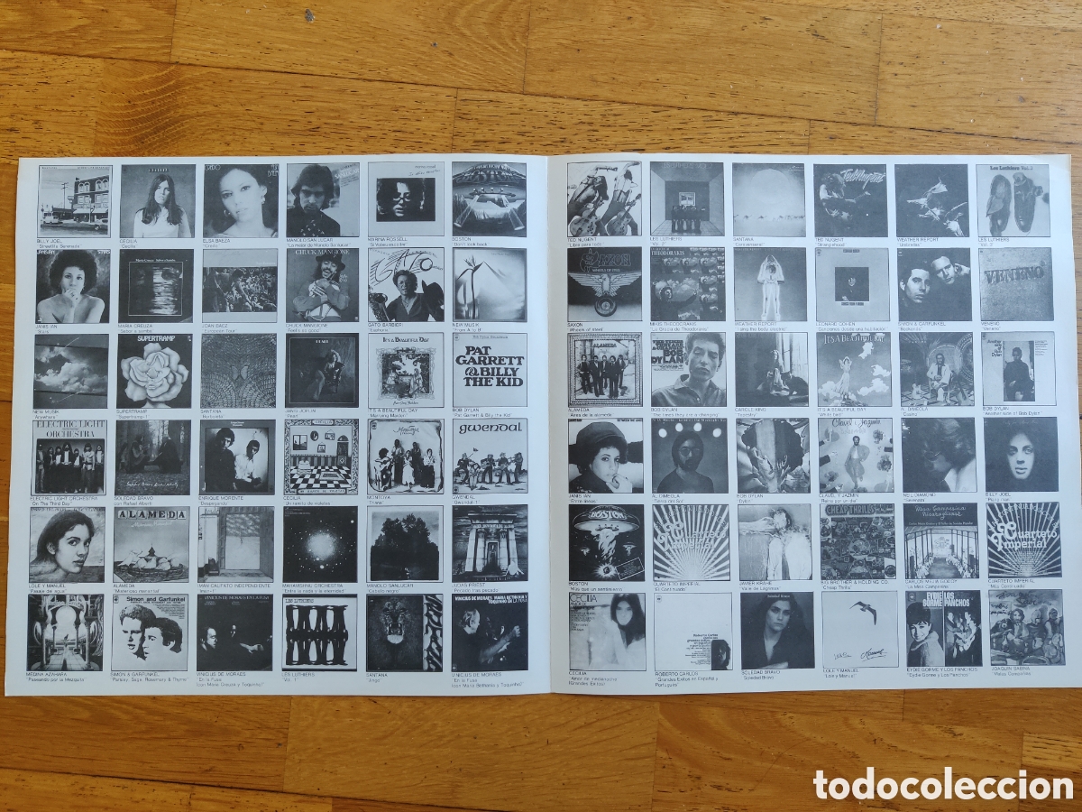 Cat&aacute;logos publicitarios: Cat&aacute;logo de discos CBS Precio Redondo - Foto 2