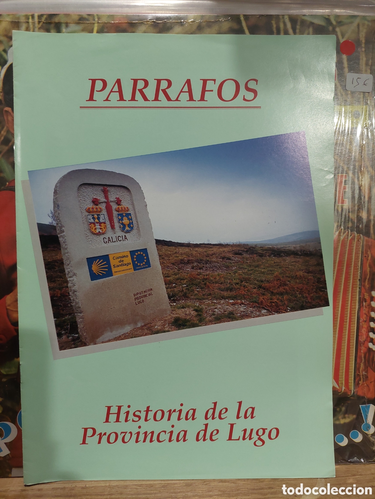 Cat&aacute;logos publicit&aacute;rios: IMPRESO PARRAFOS HISTORIA PROVINCIA LUGO