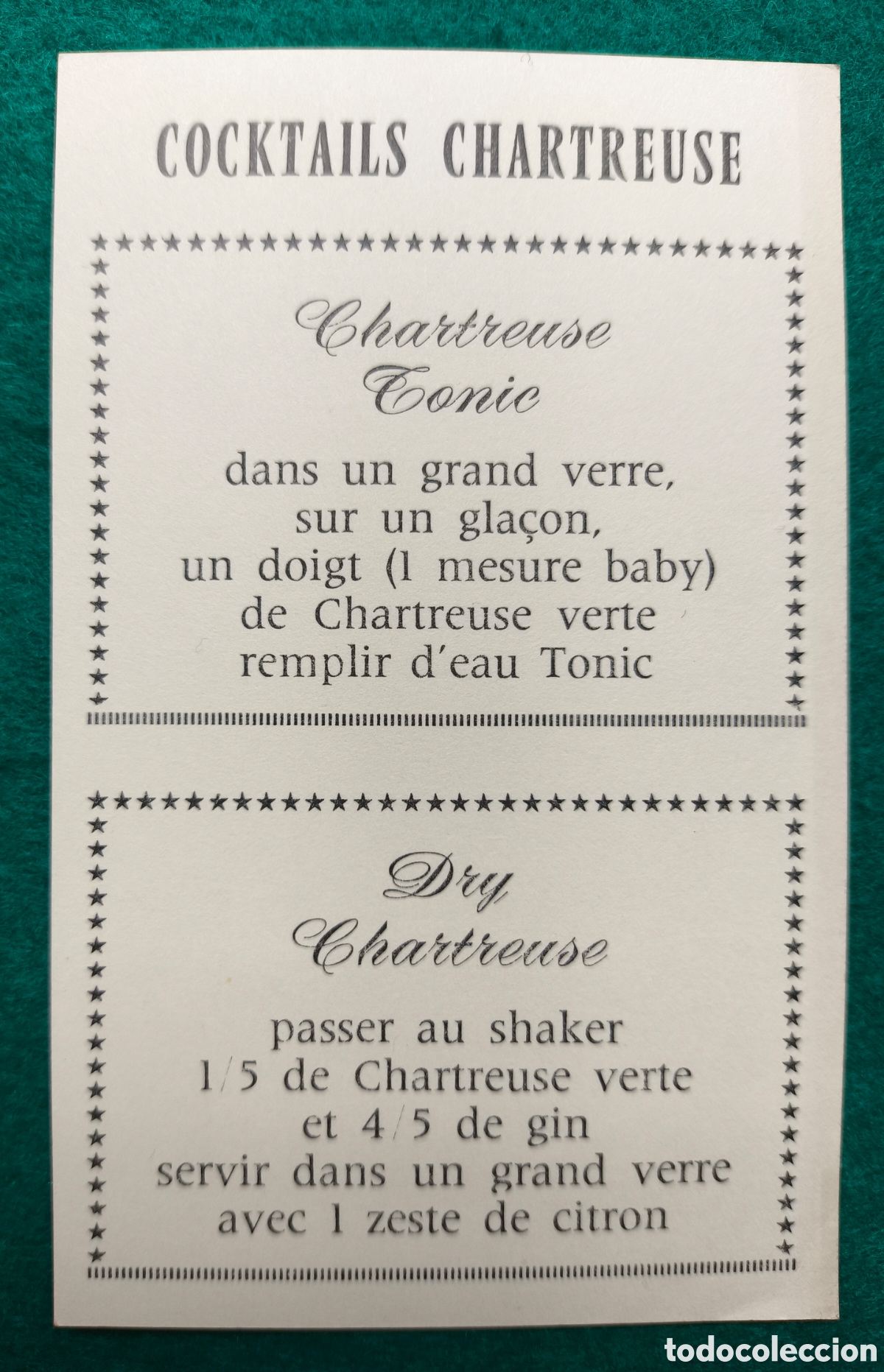 Cat&aacute;logos publicitarios: CHARTREUSE LIQUEUR BROCHURE PUBLICIT&Eacute; - Foto 3